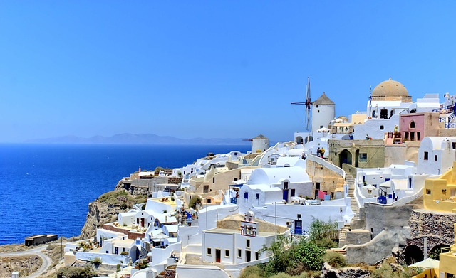 De schoonheid van Santorini